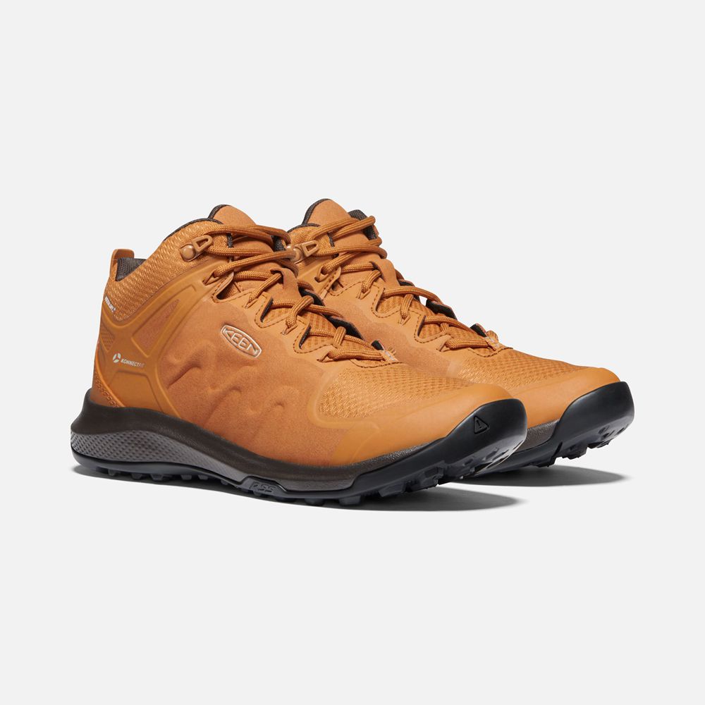 Keen Outdoor Bot Kadın Kahverengi - Explore Waterproof - Türkiye VUBM58321